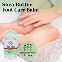 Pelembab Kaki Stick Whipped Beef Tallow dengan Shea Butter, Krim Perawatan untuk Kaki Kering dan Pecah-pecah