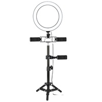Zomei SELFIE Mini studio photo 26 cm avec anneau lumineux LED pour appareil photo, température de couleur réglable, CRI élevé 95RA, alimentation USB, portable pour vidéo sur téléphone