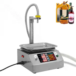 Full automatic water 5 gallon pail weighing small volume liquid filling machine