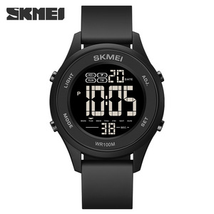 Skmei Digital Watch Men Silicone Strap 100M Water Resistant LED Display Sports Watch With Date And Time Function - Product Image 5