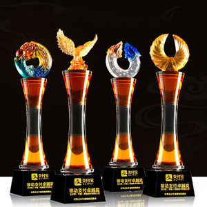 Cúp pha lê K9 chất lượng cao với thiết kế khắc laser, logo tùy chỉnh, chất liệu thủy tinh & pha lê bền chắc - Product Image 2