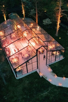 Grandes tentes 15x30m pour événements Tente de mariage en plein air blanche pour 500 places