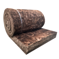 Laine de verre ECO non inflammable classe A standard australienne Branz R3.2 140, rouleaux d'isolation thermique en fibre de verre pour MBI