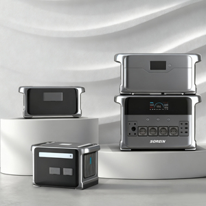 เครื่องกำเนิดไฟฟ้าพลังงานแสงอาทิตย์ Sorein 220v 3000w ระบบสำรองไฟฟ้า (UPS) สำหรับบ้าน ใช้ในกรณีฉุกเฉิน กำลังไฟ 1000w 2000w 3000W - Product Image 1