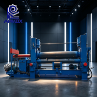 Machine à rouler à trois rouleaux universelle facile à utiliser pour le traitement industriel des tôles métalliques