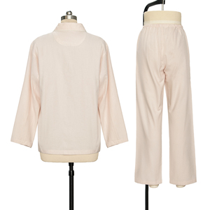 <span class=keywords><strong>Pigiama</strong></span> in Cotone Flanella per Donna, Abbigliamento da Notte in Bambù, Set Personalizzato per Relax e Sonno - Product Image 3