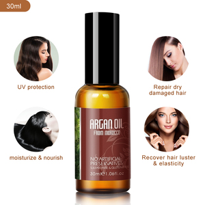 Huile d'argan 30 ml/100 ml, échantillon <span class=keywords><strong>gratuit</strong></span>, traitement anti-casse des cheveux, lissage, douceur, hydratation intense, sérum capillaire - Product Image 4