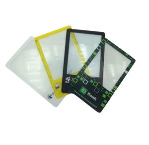 Lupa de Bolsillo Personalizada para Tarjetas de Visita, Lupa Bifocal de Mano, Lupa de Lectura del Tamaño de una Tarjeta de Crédito - Product Image 5