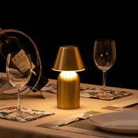 Lampe de table LED en aluminium Megapower moderne, portable, à commande tactile, dimmable, RGB, CRI 90, température de couleur 2700K-6000K, 50000 heures