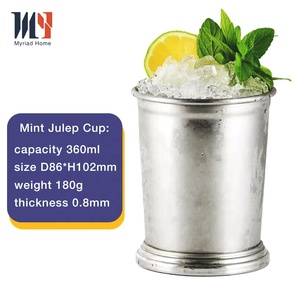 304 Stainless Steel Cocktail Mug <strong>Cup</strong> Mixed Drinks <strong>Mojito</strong> Mint Julep <strong>Cup</strong> - Product Image 5