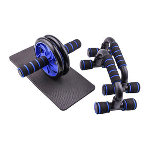 Support de coude Fitness Premium Workouts Gym Core Renforcement des poignées antidérapantes Abdominal Ab Wheel - Product Image 5