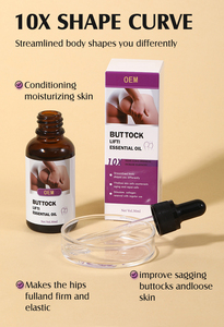 Huile Essentielle Bio Naturelle pour Agrandir et Raffermir les Fesses, 30ml – Massage Liftant pour des Hanches Plus Volumineuses et Sexy - Product Image 4