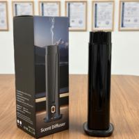 Diffuseur d'arômes électrique sans eau pour hôtel de luxe, machine à parfum avec écran numérique et lumière d'ambiance 7 couleurs