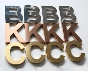 Customizable Craft Stainless Steel Letter Pendants Are Guaranteed