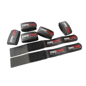 Correas Ecológicas para Esquí Alpino y Nórdico, Correas de Fijación para Snowboard con Logotipo Personalizado, Duraderas, Autoadhesivas, con Gancho y Bucle - Product Image 1