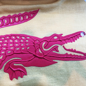 Miếng Dán Vải Thun Co Giãn 3d Miếng Dán Cao Su In Vải Dệt May In Mật Độ Cao - Product Image 5