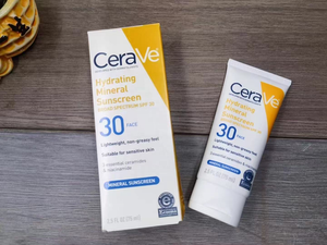 Protector Solar Facial <span class=keywords><strong>CeraVe</strong></span> 100% Mineral SPF 30, con Óxido de Zinc y Dióxido de Titanio, Ácido Hialurónico + Niacinamida - Product Image 3