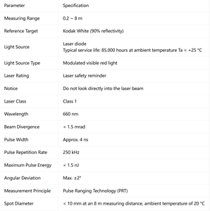 เซ็นเซอร์เลเซอร์ P+F รุ่นใหม่ VDM28-8-L1-IO/73c/136 - Product Image 3