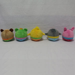 Squeaky ile fabrika stok ucuz fiyat hayvan şekli peluş oyuncak hayvan - Product Image 4
