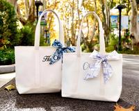 Brautjungfern-Geschenktasche Abschlussgeschenk-Tasche für Sie Luxus-Geschenkverpackungstasche mit Eigenem Logo Canvas-Tasche für Abschlussfeier