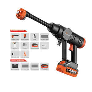 <span class=keywords><strong>Pistola</strong></span> Hidrolavadora <span class=keywords><strong>de</strong></span> Alta Presión Personalizada Sin Escobillas para Lavado <span class=keywords><strong>de</strong></span> Coches Inalámbrica con Batería <span class=keywords><strong>de</strong></span> 18.5V - Product Image 6