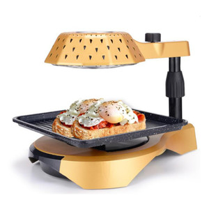 Parrilla Eléctrica Infrarroja 3D sin Humo para el Hogar, con Control de Temperatura Ajustable, para Uso Doméstico y Hotelero - Product Image 2