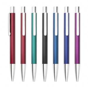 Bolígrafo de Metal de Lujo Multicolor con Logotipo Personalizado, Regalo Promocional, Bolígrafo de Oficina, Recargable, Retráctil, Personalizable - Product Image 1