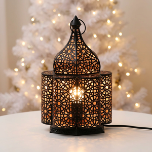 Wholesale Latest Style Metal <b>Moroccan</b> Lantern for Home and Weddings Tabletop <b>Decorations</b> - Product Image 1