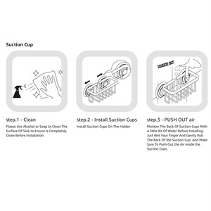 <span class=keywords><strong>2022</strong></span> <span class=keywords><strong>nouveau</strong></span> porte-éponge en acier inoxydable porte-brosse organisateur de cuisine support sans perçage évier <span class=keywords><strong>Caddy</strong></span> accessoires de cuisine - Product Image 6