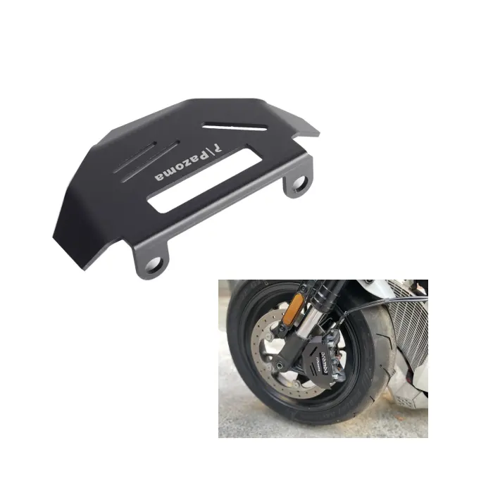 Preto Alumínio Frente Pinça De Freio Inserir Capa Guard Protector Para Harley Sportster S 1250 RH1250S 2021-2023