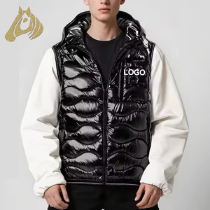 <span class=keywords><strong>Gilet</strong></span> <span class=keywords><strong>Casual</strong></span> Versatile alla Moda, Nuovo Stile Tinta Unita con Cappuccio, <span class=keywords><strong>Gilet</strong></span> Imbottito Senza Maniche per <span class=keywords><strong>Uomo</strong></span> - Product Image 1