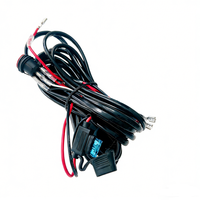Kit Kabel Harness Lampu LED 12V 2 Kabel untuk Lampu Sorot Pabrik