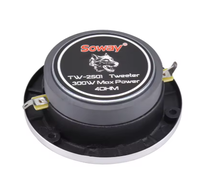Prix de gros tweeter 4 "avec puissance nominale 50w caisson de basses en aluminium anti-poussière