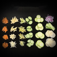 Mandoline manuelle S/S pour légumes, fruits, éplucheur de pommes de terre, hachoir manuel pour légumes