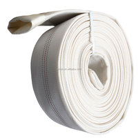 Tuyau d'incendie flexible en toile de 4 pouces, 15m-100m, pour arroseur, extincteur, raccord de cabinet, buse et dérouleur