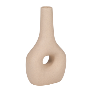 Vaso in ceramica moderno con design a intaglio aperto per l'arredamento del soggiorno, vaso decorativo per fiori, per decorazioni domestiche, camera da letto o ufficio - Product Image 3