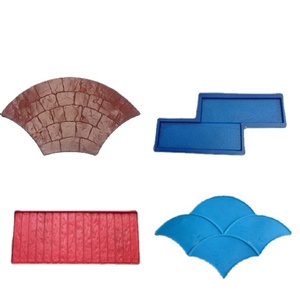 แผ่นยางปั๊มคอนกรีตซีเมนต์ลายพิมพ์พื้นผนังแม่พิมพ์ - Product Image 5
