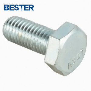 A307b <span class=keywords><strong>307A</strong></span> lớp M88 HDG Đen kẽm mạ carbon Cấu trúc thép Hex đầu bu lông với máy giặt - Product Image 1