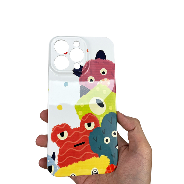 Wholesale 3D Sublimation Blank Hard Case Single Layer PC Phone Cover High Temperature Resistant Sublimation Case for DIY Custom