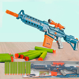 Nouveau pistolet souple électrique <span class=keywords><strong>de</strong></span> haute qualité <span class=keywords><strong>balle</strong></span> <span class=keywords><strong>Sniper</strong></span> fusil pistolet fléchette Blaster Long Shoot balles molles pistolet à <span class=keywords><strong>balle</strong></span> molle pour garçon jouets cadeau - Product Image 5