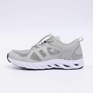 Chaussures aquatiques à empeigne en mesh avec semelle épaisse en EVA, chaussures de natation antidérapantes à séchage rapide pour la plage - Product Image 4