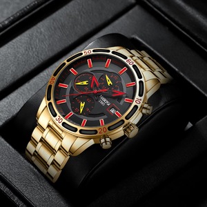 Reloj de Lujo para Hombre Drioshipping 2568, Ultrafino, Cronógrafo de Cuarzo, Resistente al Agua, con Caja de Acero Inoxidable - Product Image 5
