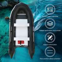 Soldes d'Usine Bateaux Gonflables de Luxe pour la Pêche avec Plancher en Aluminium – Personnalisation Acceptée pour Aventures Nautiques Ultimes