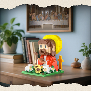 Glowing LED Lights Jesus <strong>Figures</strong> Building Blocks Models Action <strong>Figures</strong> Kids Toys Sunflower Sheep <strong>Christmas</strong> Decoration Gifts - Product Image 2