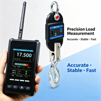 Kit dynamomètre numérique sans fil robuste, lecteur portable sans fil pour la mesure du poids et de la tension des grues et palans