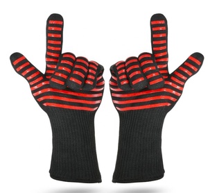 Guantes de Silicona Extra Largos Profesionales Personalizados 1472F para Horno de Barbacoa, Resistentes al Calor, para Cocinar y Hornear - Product Image 6