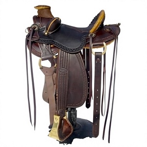 Silla de Montar Inglesa BS International de Cuero Genuino con Grabado Personalizado para Carreras de Caballos, con Árbol de Plástico Resistente al Agua, Alta Calidad NA92 - Product Image 5