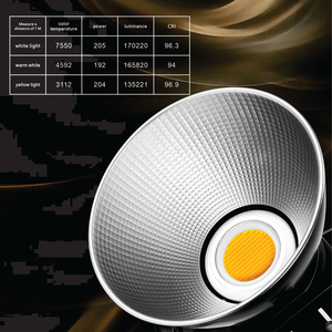 Chuyên nghiệp 200W Studio COB <span class=keywords><strong>video</strong></span> LED Chụp đèn độ sáng cao ánh sáng liên tục từ xa mờ làm bằng kim loại bền - Product Image 3