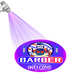 Logo proiettore uso HD LED lente Gobo pezzi modello personalizzato lente Gobo monocolore - Product Image 2