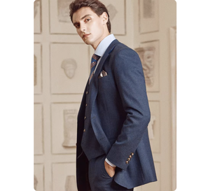 <span class=keywords><strong>Costume</strong></span> pour <span class=keywords><strong>homme</strong></span>, <span class=keywords><strong>costume</strong></span> bleu, <span class=keywords><strong>costume</strong></span> formel d'affaires, <span class=keywords><strong>costume</strong></span> de mariage <span class=keywords><strong>anglais</strong></span>, <span class=keywords><strong>costume</strong></span> de marié, ensemble trois pièces, <span class=keywords><strong>costume</strong></span> décontracté haut de gamme pour <span class=keywords><strong>homme</strong></span> - Product Image 2